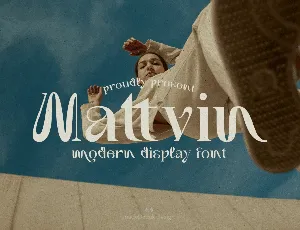 Mattvin DEMO font