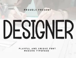 Designer Display font