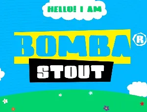 Bomba Stout Free font