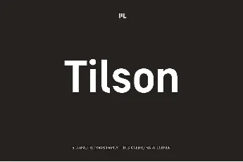 Tilson font