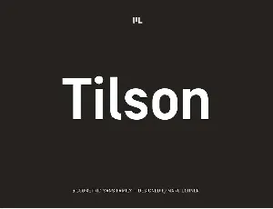 Tilson font