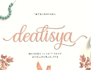 Dealisya font