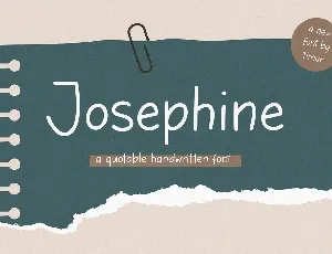 Josephine font