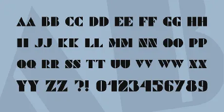 Commanders font