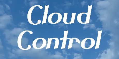 Cloud Control font