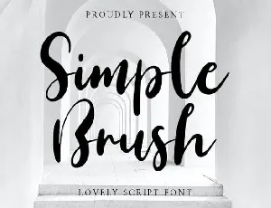 Simple Script font