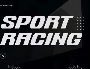 Sport Racing font