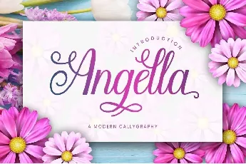 Angella font