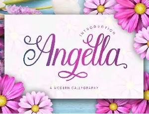 Angella font