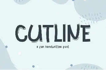 Cutline font