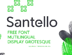 Santello Regular font