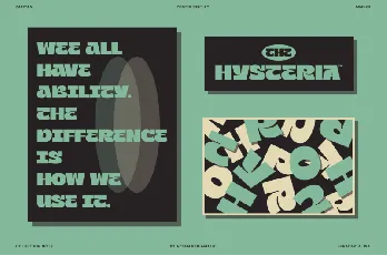 Zatiyan Typeface font