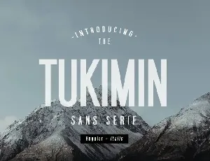 Tukimin font