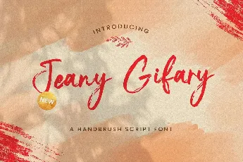 Jeany Gifary font