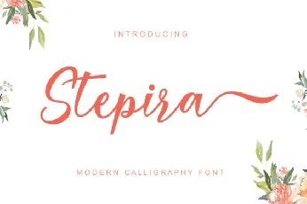 Stepira Script font