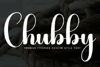 Chubby font