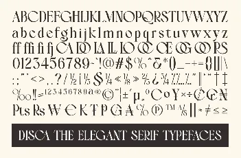 DISCA font