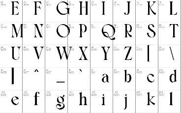 DISCA font