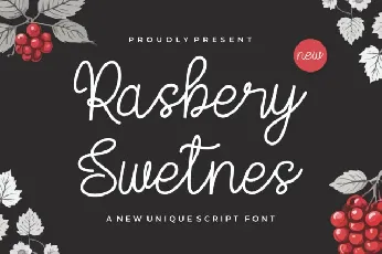 Rasbery Swetnes font