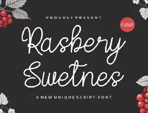 Rasbery Swetnes font