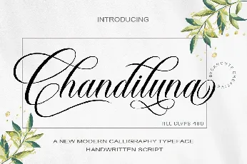 Chandiluna font