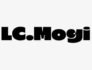 LC Mogi Family font