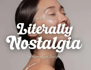 Literally Nostalgia Script font