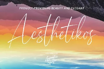 Aesthetikos font