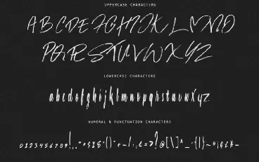 Jason Statan Handbrush font