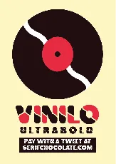 Vinilo Display font