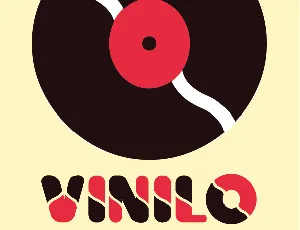 Vinilo Display font