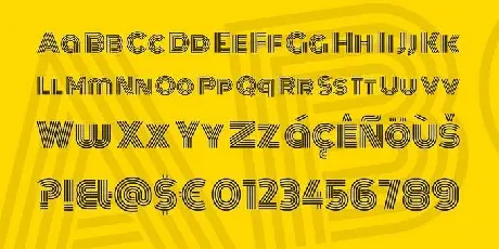 Monoton font