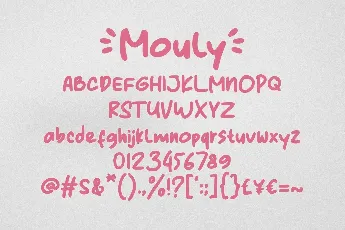 Mouly font