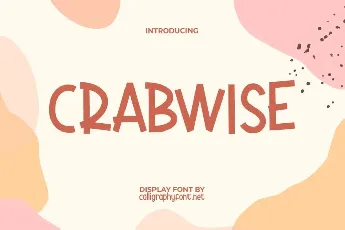 Crabwise Demo font