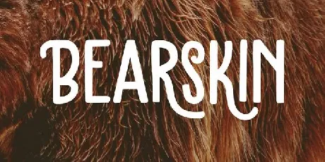 Bearskin font