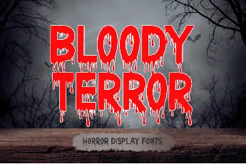 Bloody Terror font