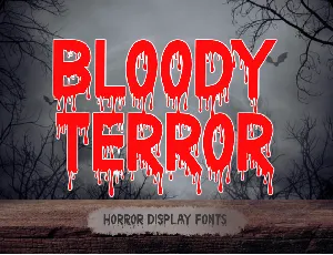 Bloody Terror font