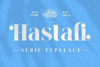 Hastafi PERSONAL USE ONLY font