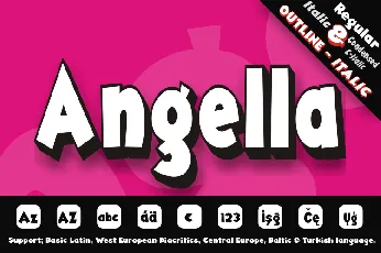 Angella font