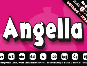 Angella font