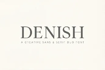 Denish font