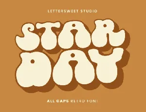 Starday font