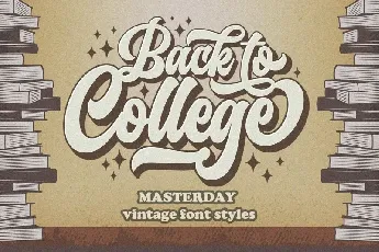 Masterday Typeface font