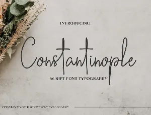 Constantinople font