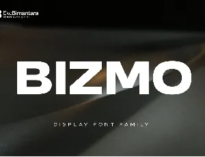 Bizmo font