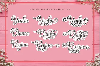 Maria Christmas font