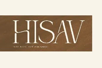 Hisav font