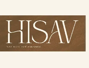 Hisav font