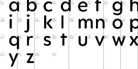 Peak font