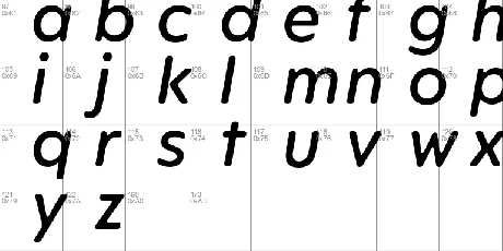 Peak font